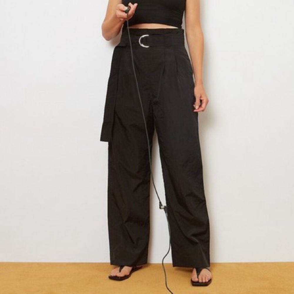 Ganni Crinkle Cut Trouser